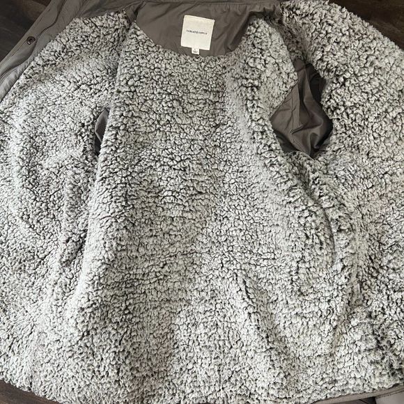 NWOT THREAD & SUPPLY Green Quilted Snap Button Zipper Down Utility Jacket (L) - Picture 10 of 11